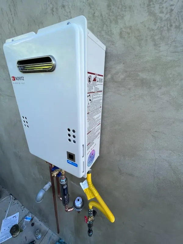 Tankless water heater installation for Blacksburg homes